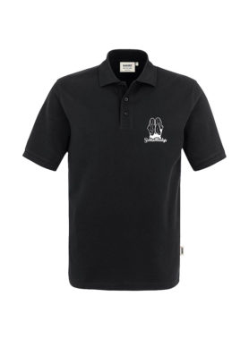 Polo-Shirt-Herren-schwarz